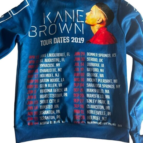 KANE Brown 2019 Tour hoodie size small - Picture 3 of 13